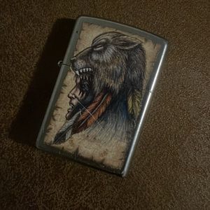 Native Tribal Zippo Lighter